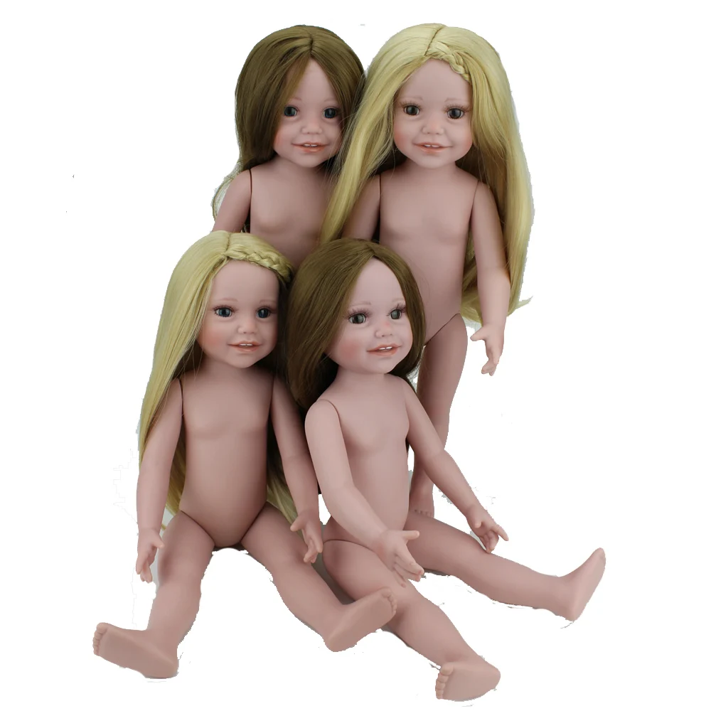18 Дюйм(ов) American Girl Куклы Boneca Bebe Reborn Lifelike Ручной bjd куклы реальные девочка игрушки