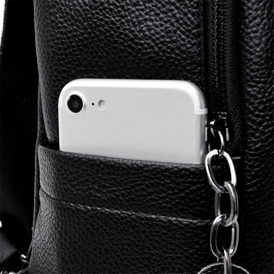 Женские кожаные рюкзаки высокое качество Sac Dos женский рюкзак винтажный женские