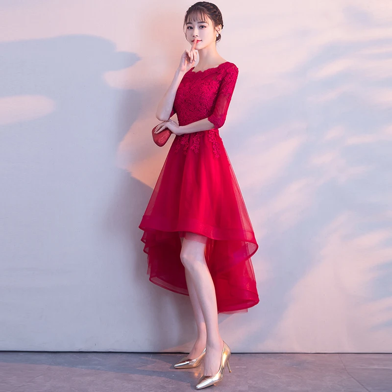 Новинка модное красное темно синее черное платье с вырезом лодочкой и рукавами