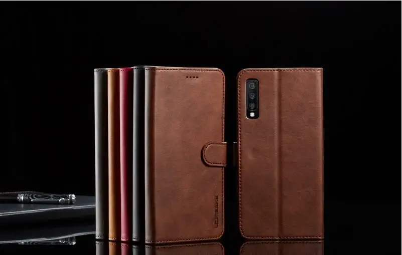 10 шт./лот чехол из искусственной кожи для Huawei P30 lite деловой Чехол-книжка с