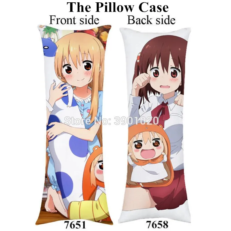 Аниме дома длительное нижнее белье Наволочка с рисунком Himouto мультипликационный