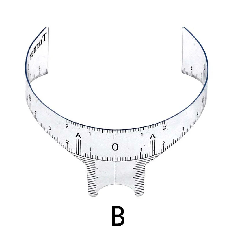 Трафарет для формирования бровей 10 шт. перманентного макияжа микроблейдинг