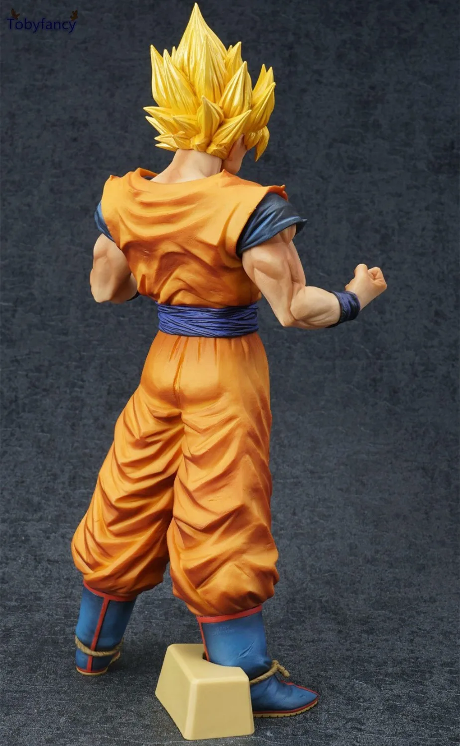 Dragon Ball Z большая Гоку Разрешение солдат ROS Супер Саян Сон ПВХ фигурку Модель
