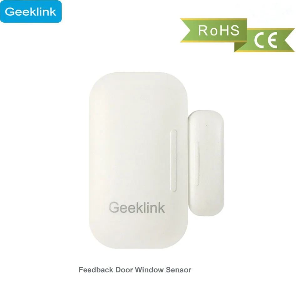 Датчик двери Geeklink для умного дома обнаружение состояния окна Отзывы в режиме