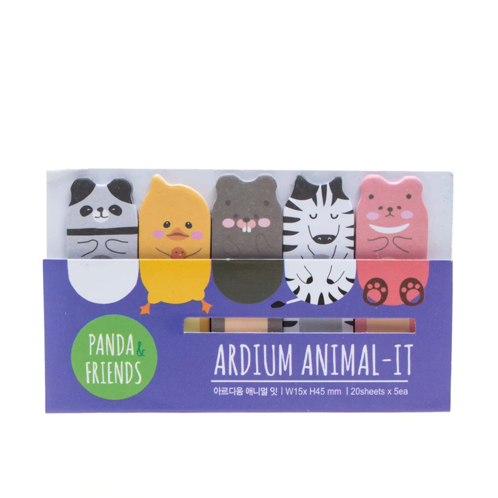 1 хлопчатобумажное нижнее белье Животные друг Блокнот бумаги для заметок на