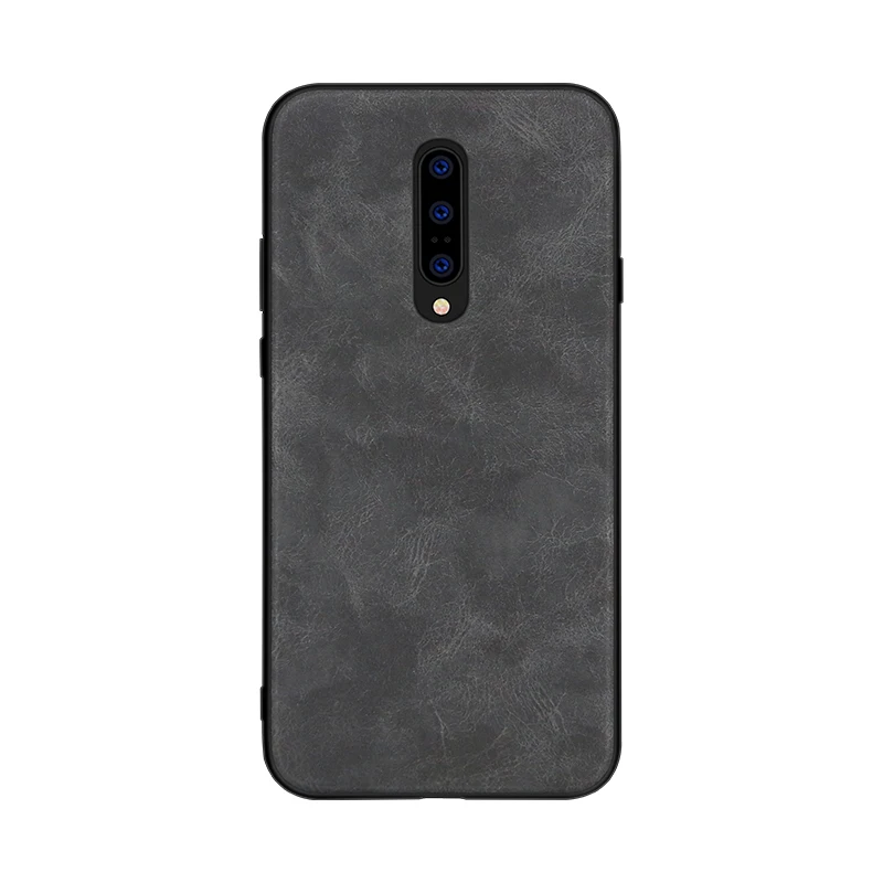 Роскошный винтажный кожаный чехол для телефона Oneplus 7 pro мягкий резиновый из ТПУ 5 6