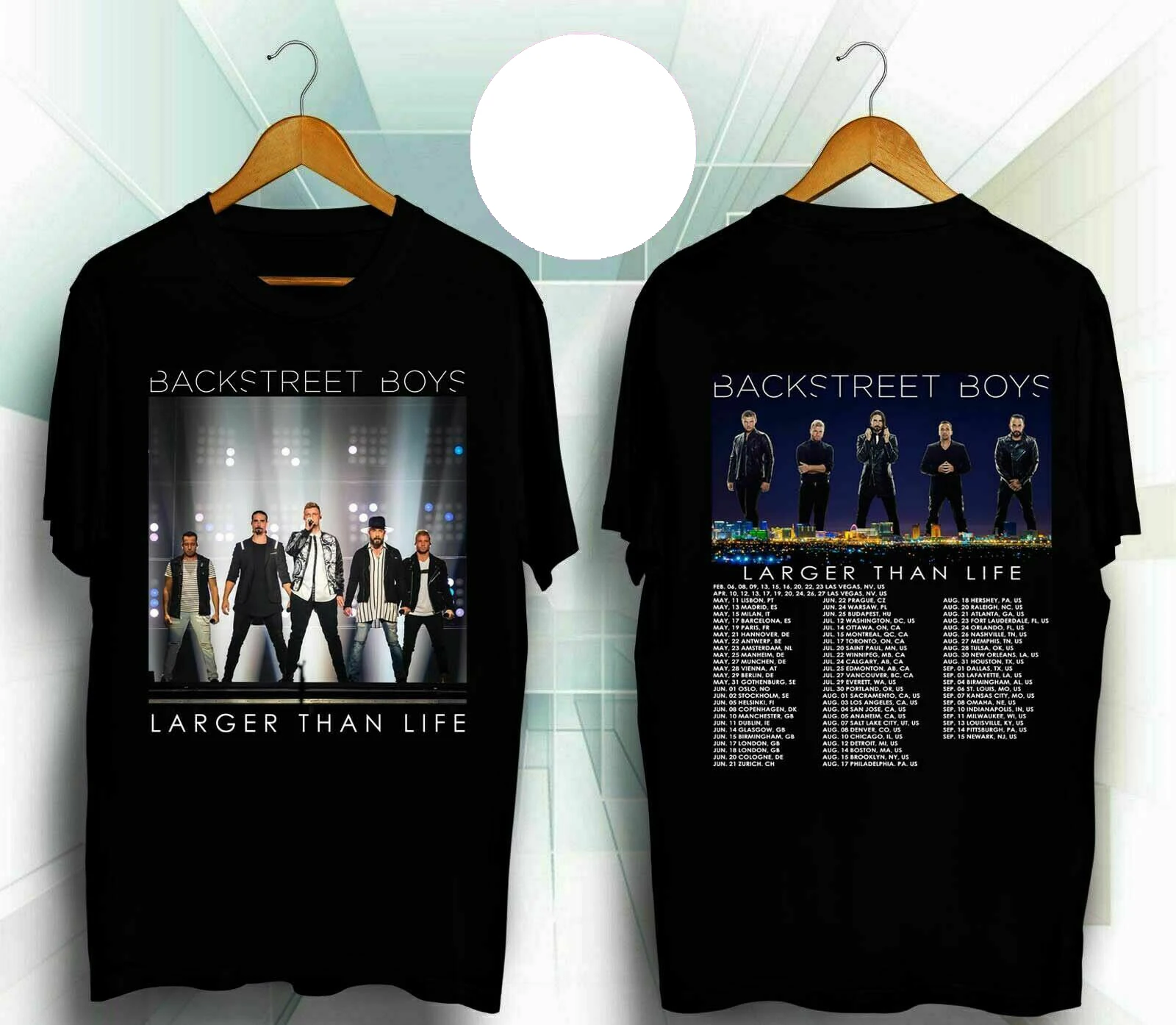 Новая футболка с надписью Backstreet Boys More Than Life Tour 2019 датами размер S 3XL новинка 2018