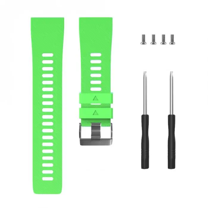 Силиконовые часы ремешок браслет+ инструмент винты для Garmin Forerunner 35-Drop