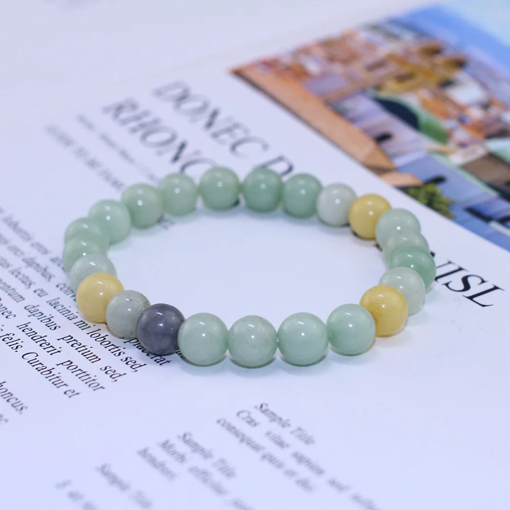 2019 New design Amazon Jade Beaded women Bracelet Unisex Natural Stone female Lucky Jewelry | Украшения и аксессуары