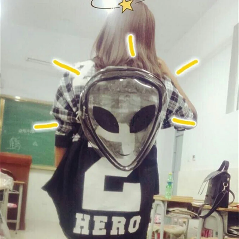 Рюкзак унисекс модный прозрачный из ПВХ для отдыха и путешествий 2019|backpack fashion|fashion