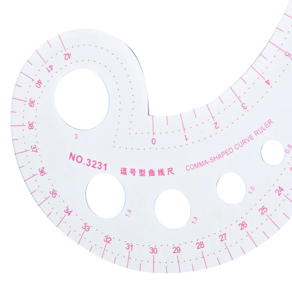 1 шт. инструмент для шитья|french curve|design rulercurve ruler |