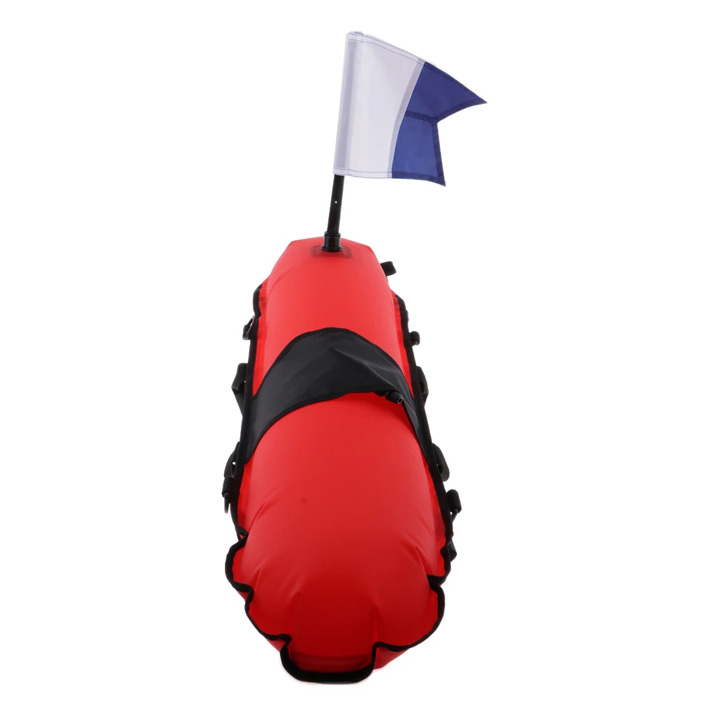 Надувной буй Pro поплавок для подводного плавания и флажок погружения фридайвинга