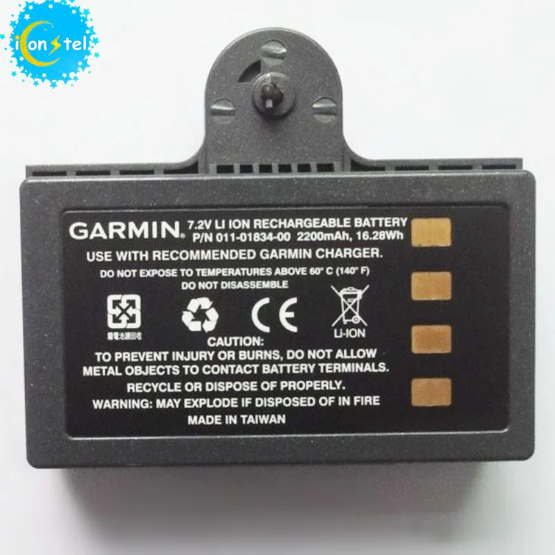 2 шт. iConstel в сборе для GARMIN 011 01834 00 7 V 2200mah 16.28wh батарея GPSMAP 620 640 литий ионная