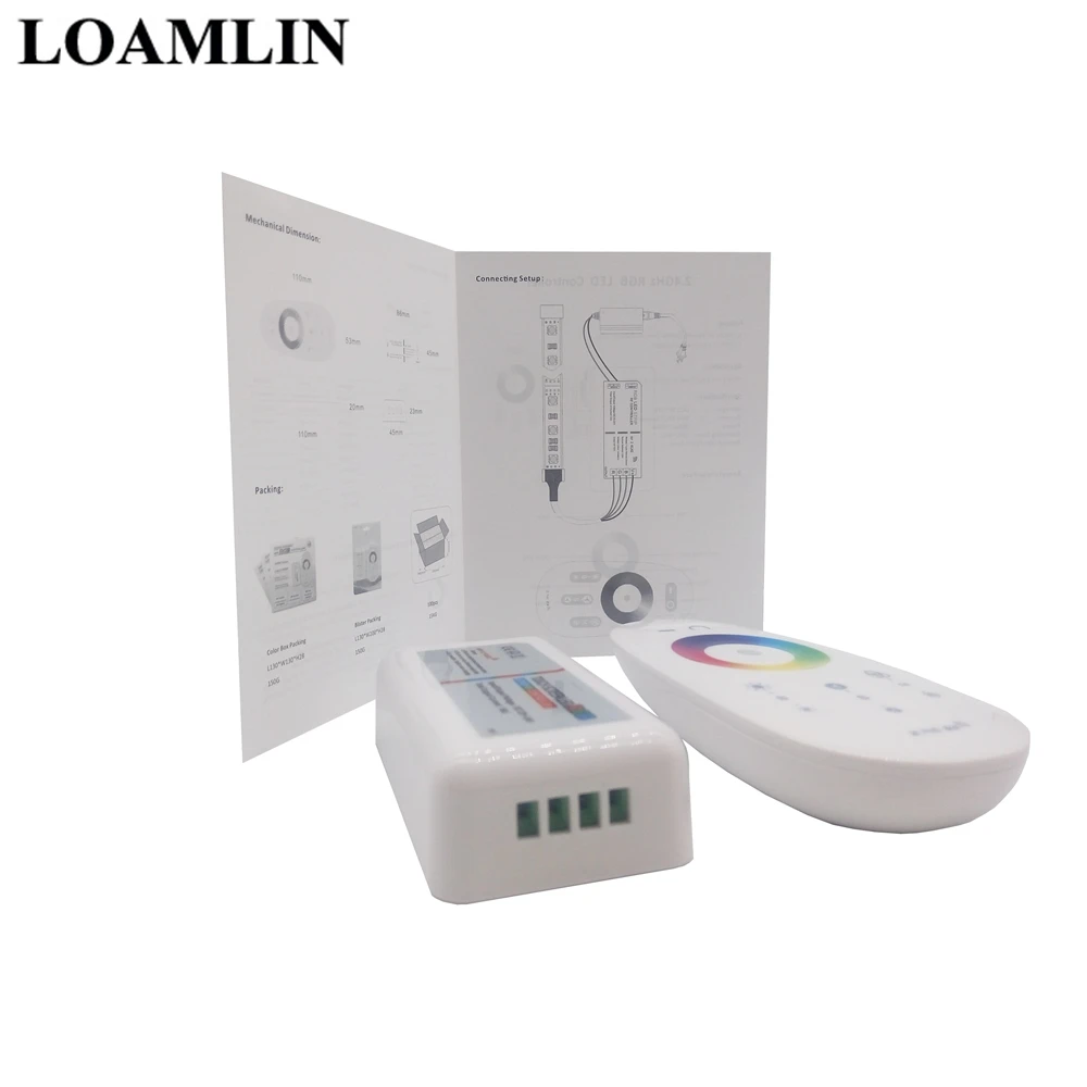 Светодиодная лента 2 4G RGB/RGBW светодиодный пульт дистанционного управления с