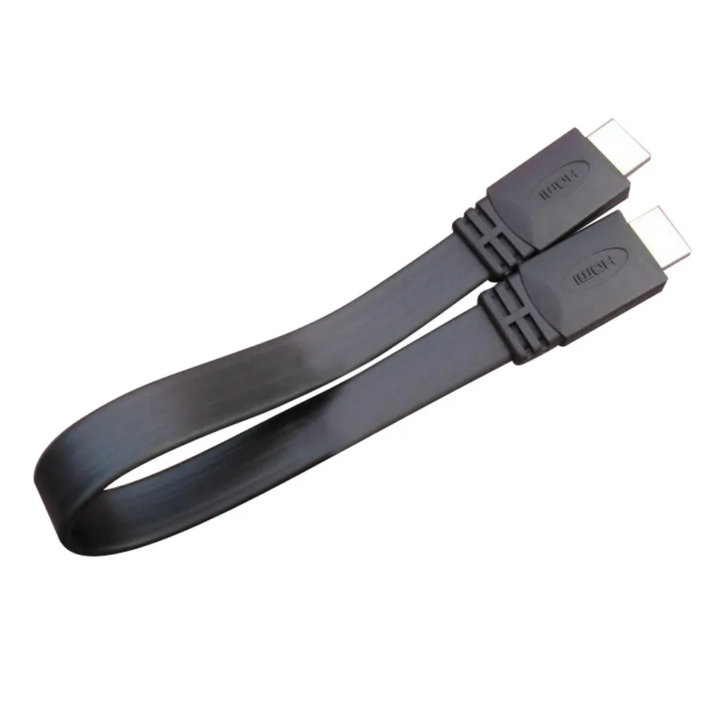 Лучшая цена высокоскоростной плоский кабель 0 3 м 1 4 а HDMI-HDMI 1080 в 2018 P HD Ethernet 3D для HDTV