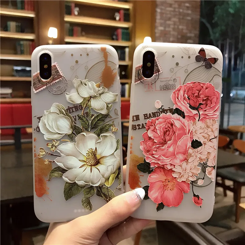 Матовый Силиконовый чехол-накладка для iPhone X 6 6S 7 8 Plus | Мобильные телефоны и