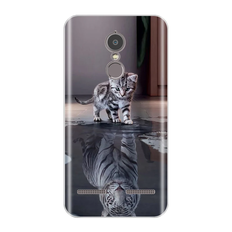 Чехлы для Lenovo K6 Power K33A42 мягкий силиконовый чехол из ТПУ с модным рисунком |