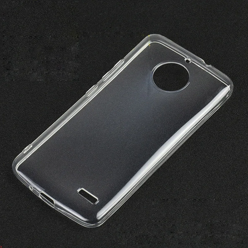 Прозрачный Мягкий ТПУ 5.0For Moto E4 чехол для Motorola задней панели сотового телефона |