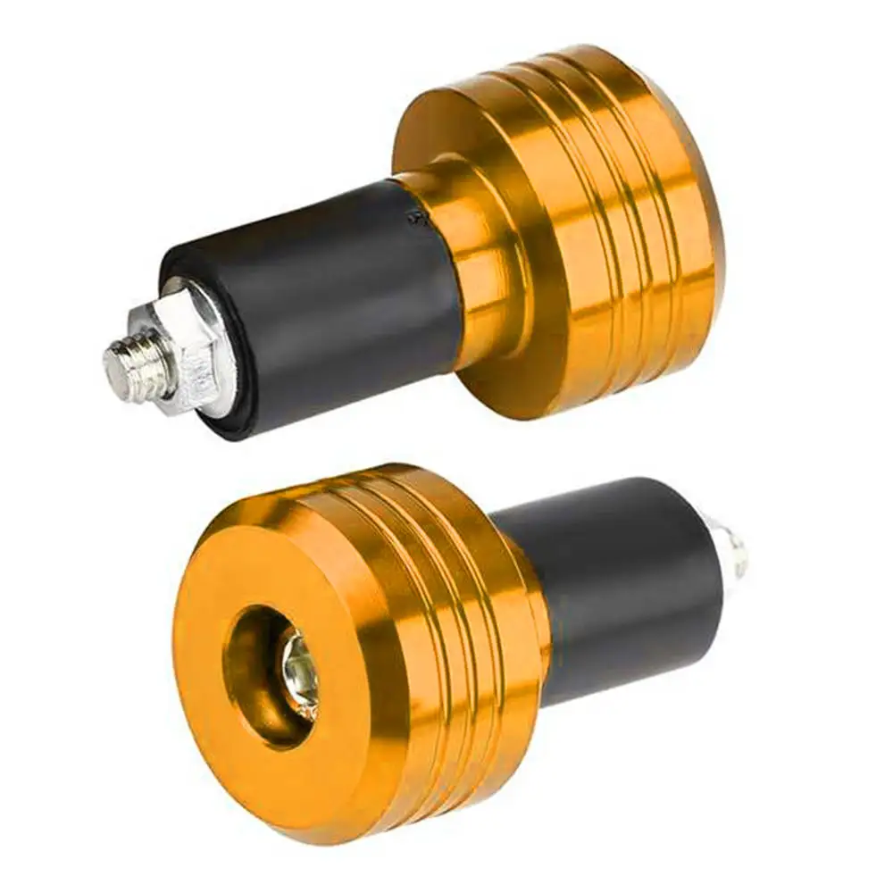 2x Новинка 7/8 &quotмотоциклетные антивибрационные наконечники с рукояткой для