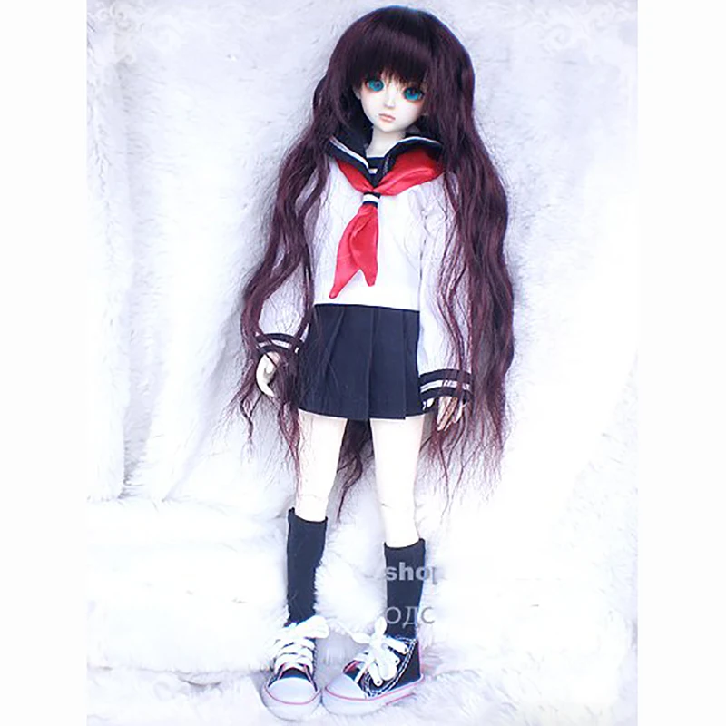 Bybrana SD BJD 1/3 1/4 1/6 кукла одежда черно белая японская Студенческая Матросская