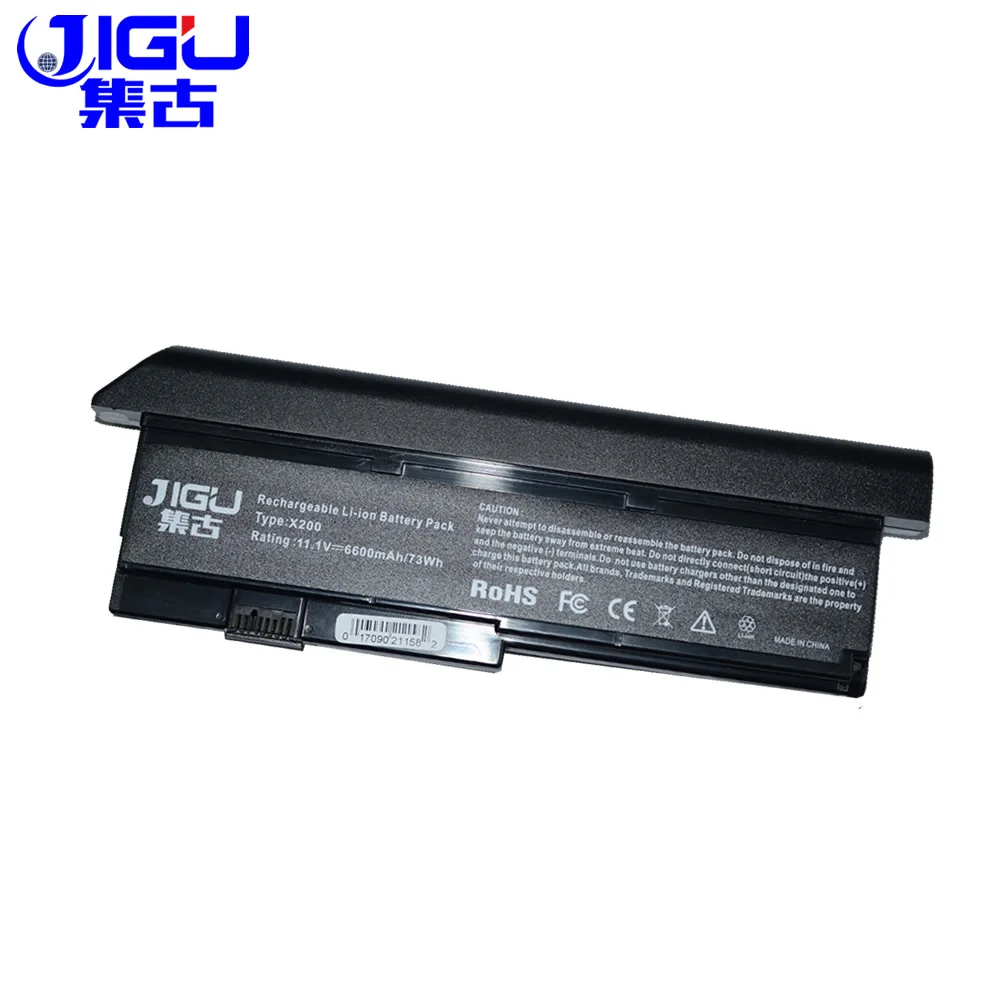 

JIGU New Extended Battery 42T4534 42T4834 43R9255 42T4538 9Cell For IBM Lenovo ThinkPad X200 X200S X201 X201S X201i Series