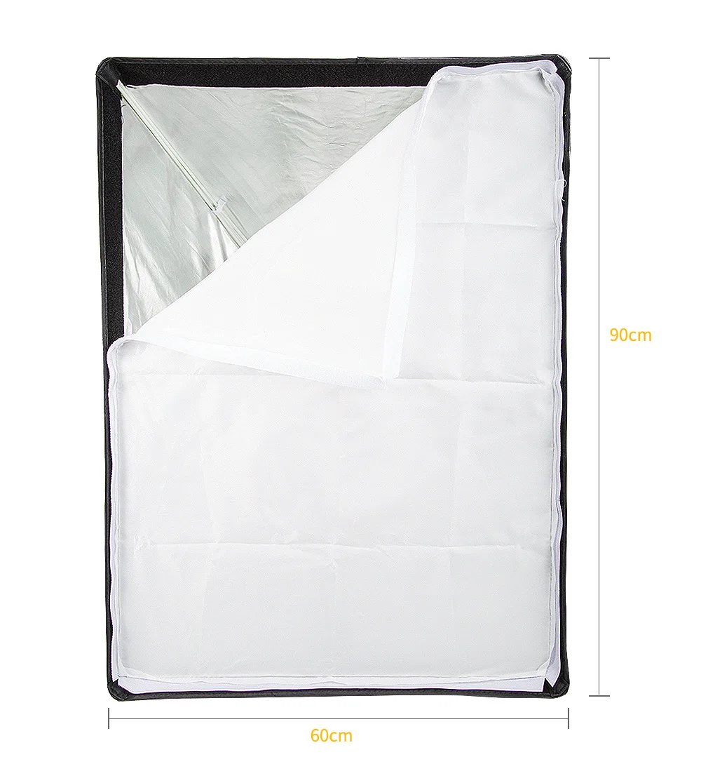 Godox прямоугольный зонтик Softbox 60 см х 90 см 24in x 35.4in для строб студия вспышка для фотографирования