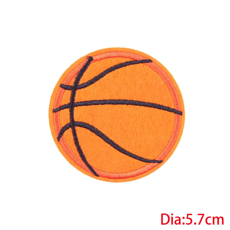 L-PE4307CT DIY PFC ЦСКА Значки для футбольного клуба в Москву вышитые нашивки железные нашивки на одежду Футбольный Мяч Нашивка Спортивная нашивка аппликация H - Цвет: L-PE4307CT