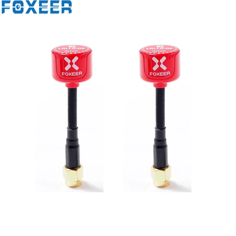 Фото Мини-Антенна Foxeer 5 8G Lollipop 3 2.5DBi FPV SMA Мужская мини-Антенна для радиоуправляемых Мини-Антенна Foxeer 5 8G Lollipop 3 2.5DBi FPV SMA Мужская мини-Антенна для радиоуправляемых