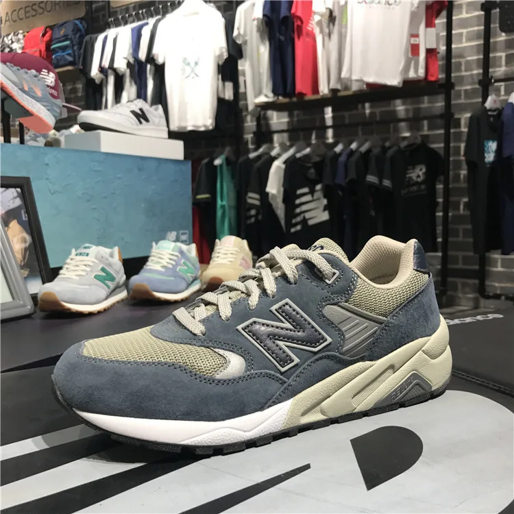 New Balance/nb 580 Мужская обувь для бега женская обувь для отдыха кроссовки Mrt580ds/nv/gy/gk