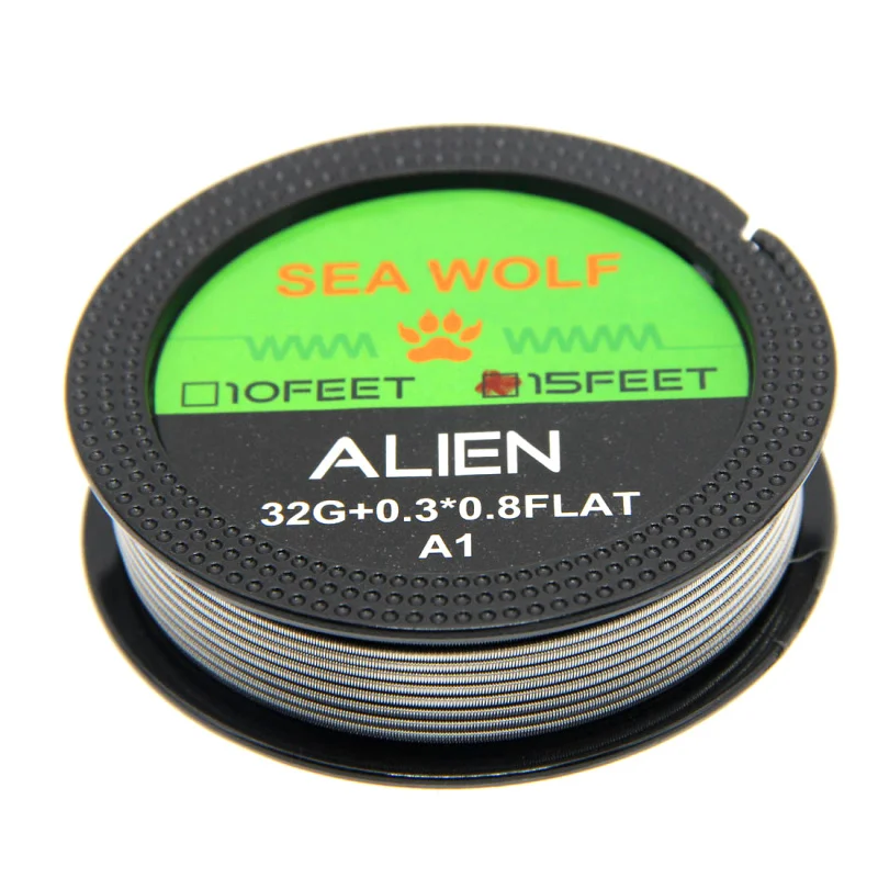 SEA WOLF Alien A1 нагревательный провод для RDA RBA ремонтный атомайзер нагревательные
