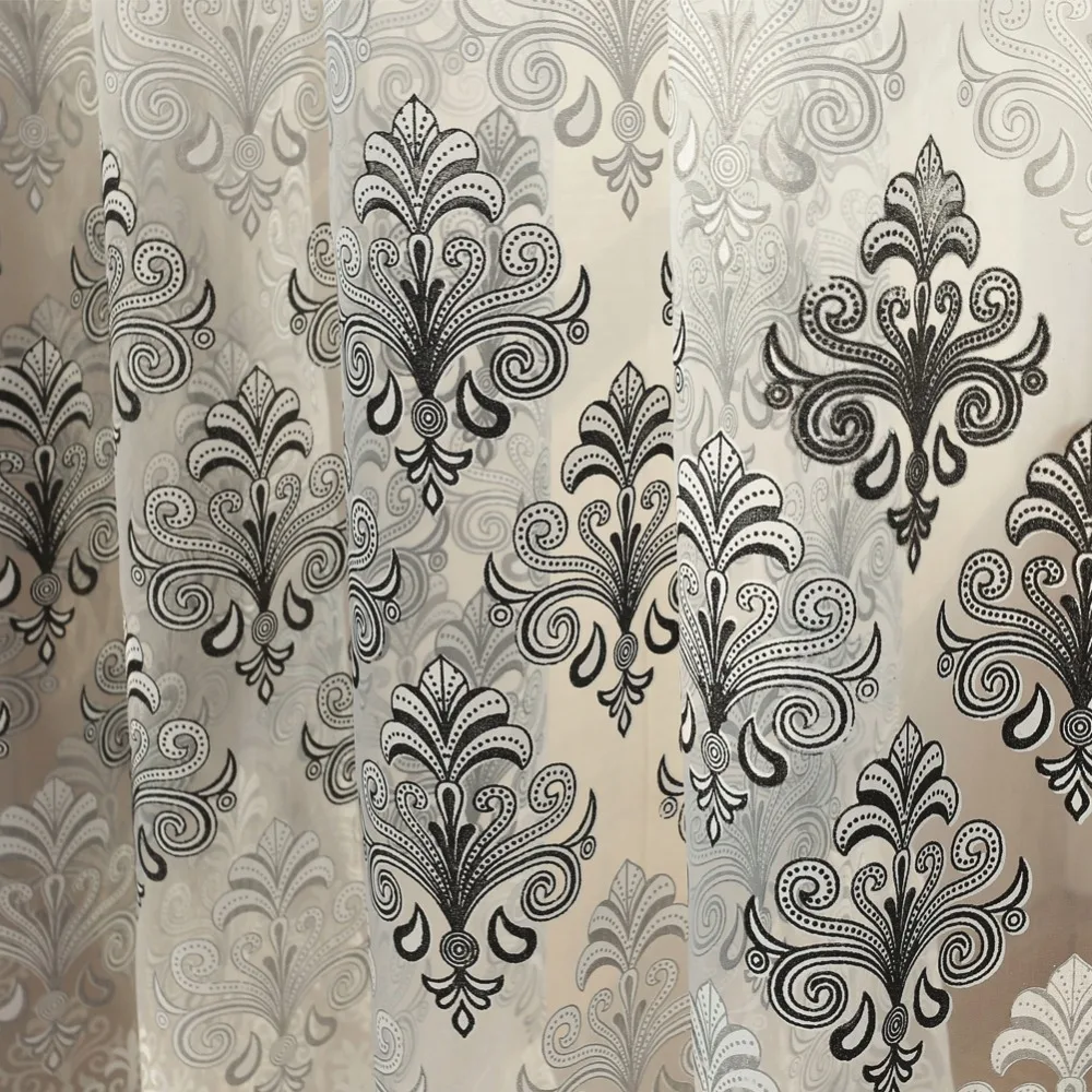 Ткань NAPEARL в европейском стиле фатиновая ткань с принтом для гостиной кухни