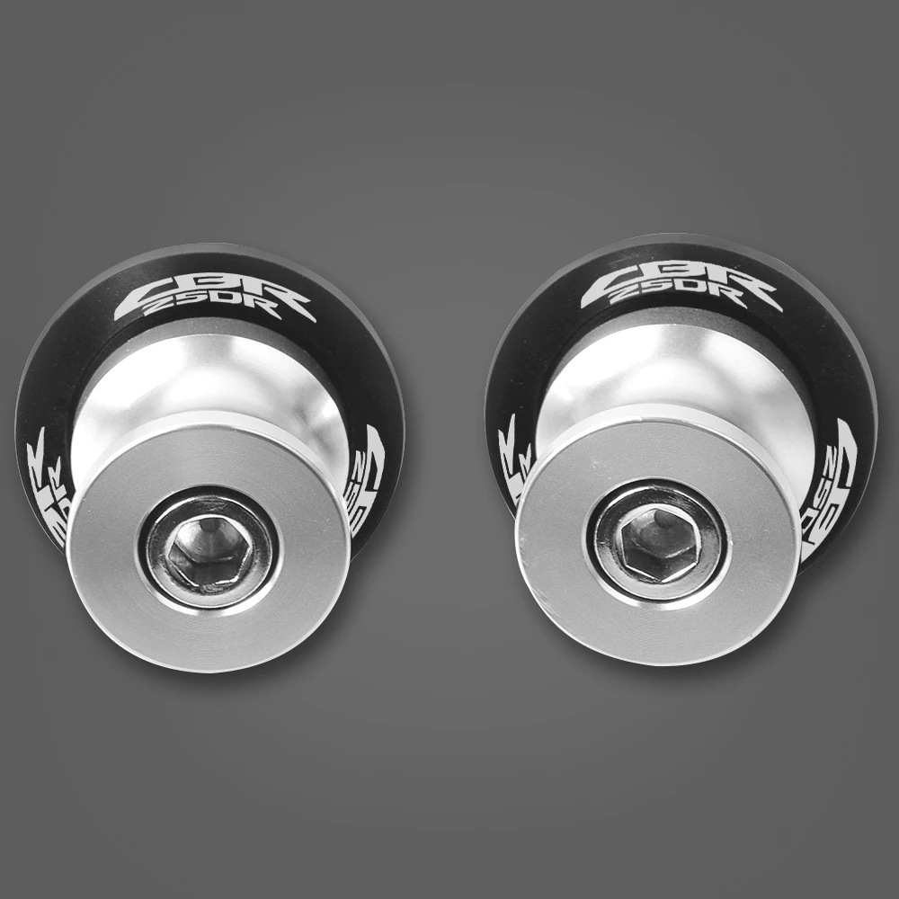 M8 silver Для Honda CBR250R 2010 2011 2012 2013 MC41 CBR250 CBR 250 R мотоцикл 8 мм ЧПУ Поворотные ручки, катушки, слайдеры и подставка винты с поворотным механизмом - Цвет: M8 silver