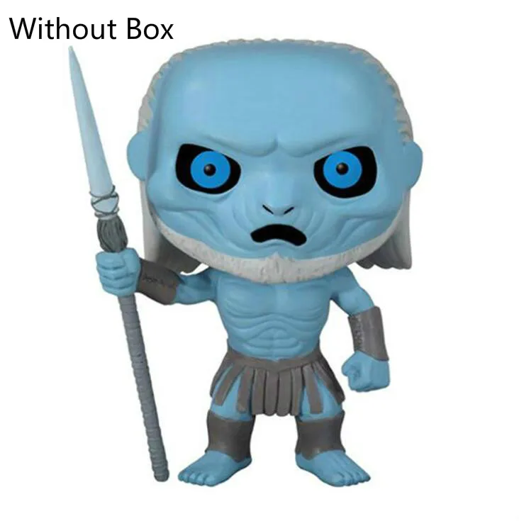 No Box Funko POP Song Of Ice And Fire Игра престолов Ария Старк Коллекционная модель игрушки ПВХ экшн детские игрушки-персонажи - Цвет: No Box