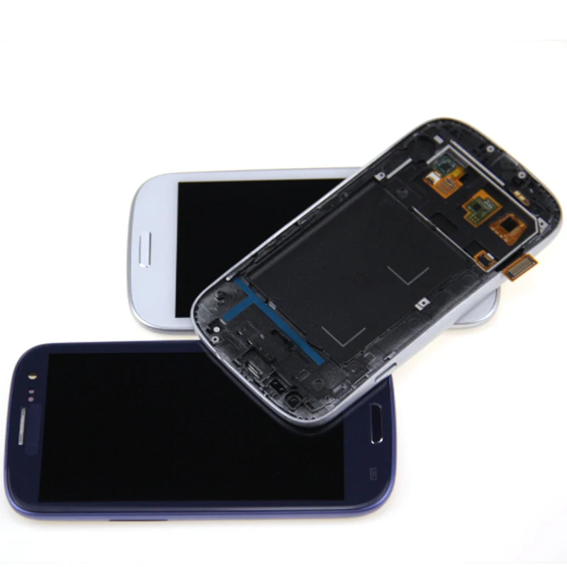 Для samsung Galaxy S3 III i9300 ЖК дисплей Дисплей Сенсорный экран планшета Стекло Панель
