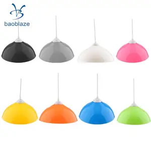 Полукруглый потолочный светильник, абажур светильника, зеленый