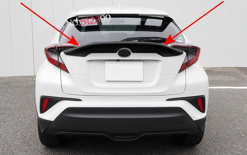 Спойлер на крышу автомобиля задний спойлер багажника декоративная отделка крыла