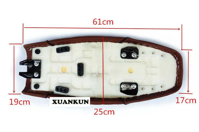 Длинное издание GN125 GN250 GS125 SR CBT125 ретро-модифицированная Подушка сиденья для