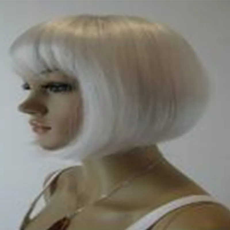 HAIRJOY женские модные коричневые прямые короткие синтетические волосы парики 6 цветов