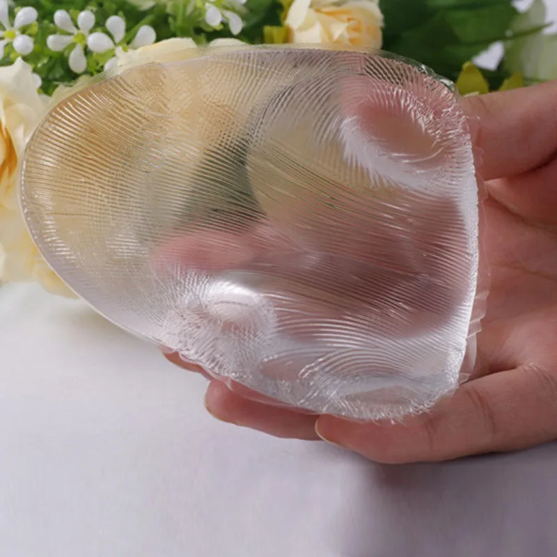 Для женщин невидимые вставки пуш-ап бюстгальтера грудь бюстгальтер Треугольники