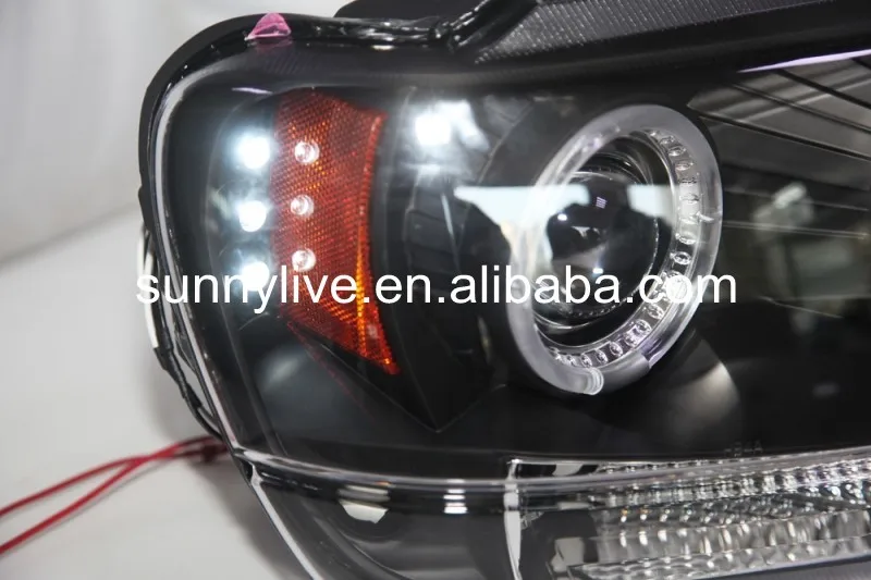 Для Jeep Chrysler Grand Cherokee светодиодный головной светильник ангельские глазки 1999-2004 год SN