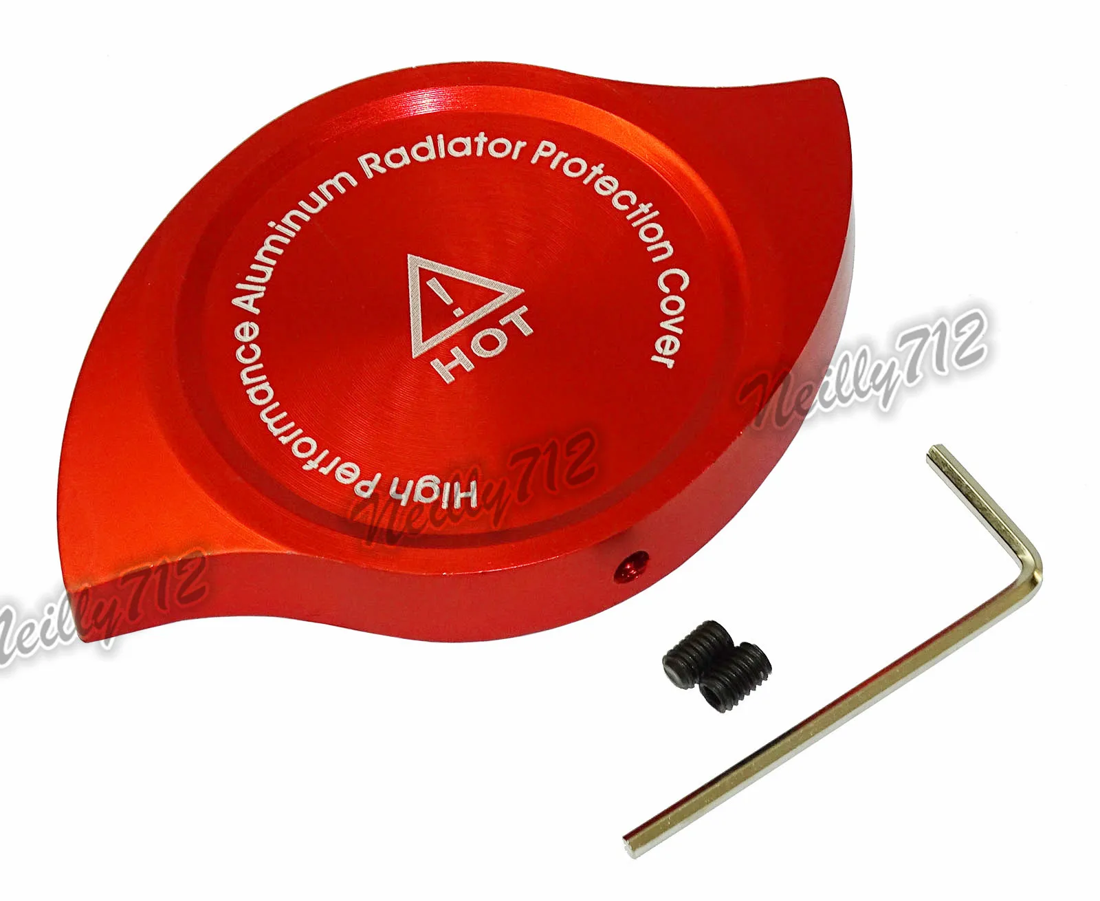 CNC крышка радиатора Защитная крышка бака для SUBARU BRZ Forester Impreza Justy Legacy Outback SVX Trezia Tribeca MV XT XV WRX - Цвет: Red