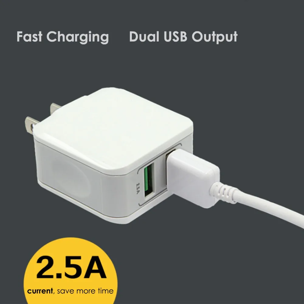 SOONHUA Универсальное зарядное устройство с несколькими портами USB