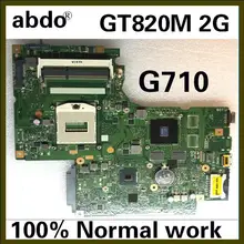 Abdo lenovo G710 DUMB02 MIAIN материнская плата для ноутбука PGA947 GT820M 2G HM87 DDR3 ТЕСТ ОК