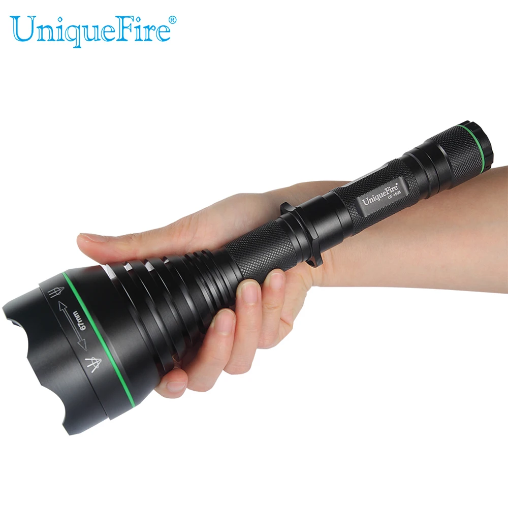 UniqueFire 1508 940NM светодиодный Большой 67 мм LensNew дизайн фонарик инфракрасный высокой
