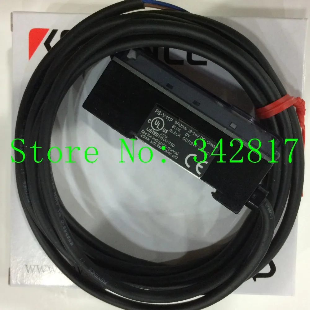 Новый KEYENCE FS V11P FSV11P усилитель оптического волокна|optical fiber amplifiers|fiber optic amplifieramplifier