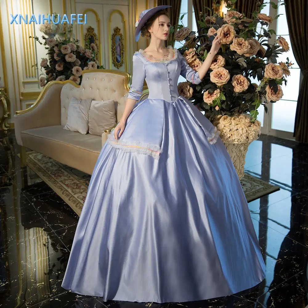 Платье для дворца средневековое платье на Хэллоуин костюм эпохи Возрождения