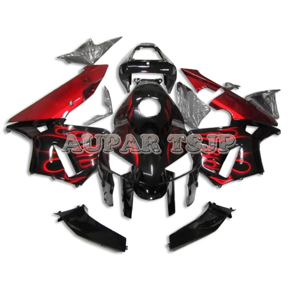 

Deep Red Black Cowlings For Honda 2005 2006 CBR600RR F5 ABS Injection Plastic Motorcycle Bodywork New Sportbike Covers