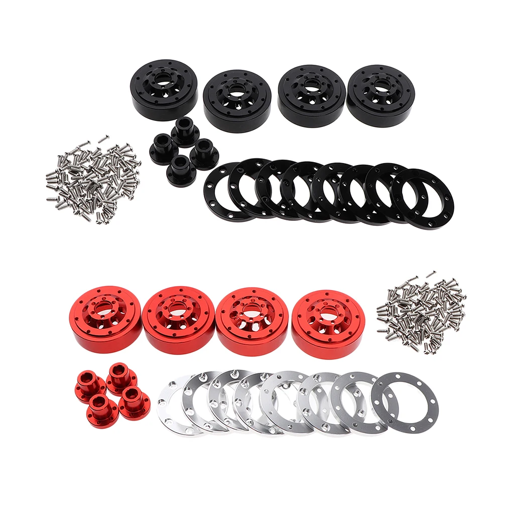 

4pcs 1/16 Scale RC Military Car Parts 36mm Wheel Rims for WPL C14 C24 B14 B24 B16 RC Upgrade Parts