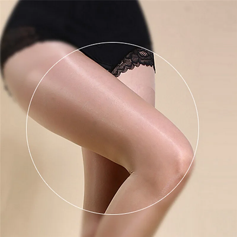 15D Women Sexy Oil Shiny Bas Nylon Black Glossy Tights Pantyhose Satin Stockings Panty Hose Collant Resille Femme | Женская одежда