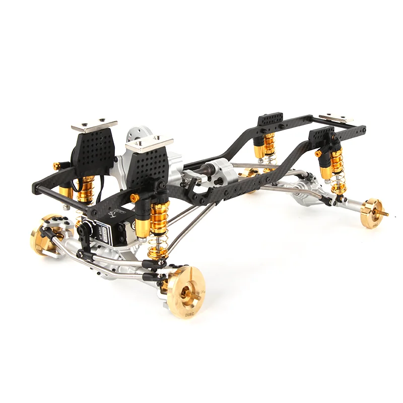 D1RC Rock Crawler Car Kit Модель 1/10 RC гоночный автомобиль 313 мм wheelbase SCX10 обновленная